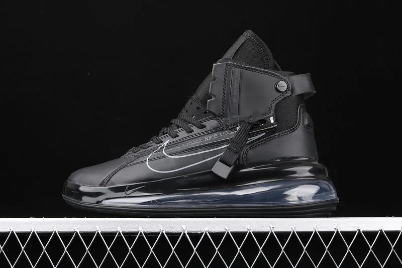 High Top Style Breathable fabric Air Max 720 Saturn Black Dark Gray AO2110-001