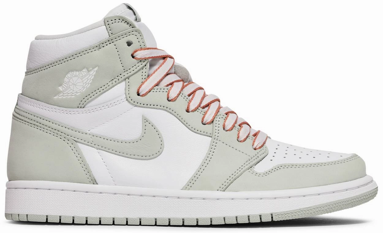 Nike Jordan 1 High Seafoam W Ankle Strap Smooth Upper