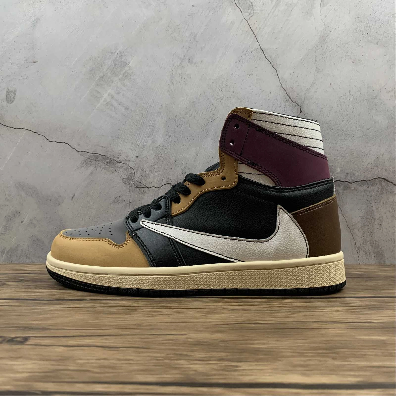 Air Jordan 1 High OG TS White Orange Yellow (2021) CD4487-101 Maximum arch Compact Build