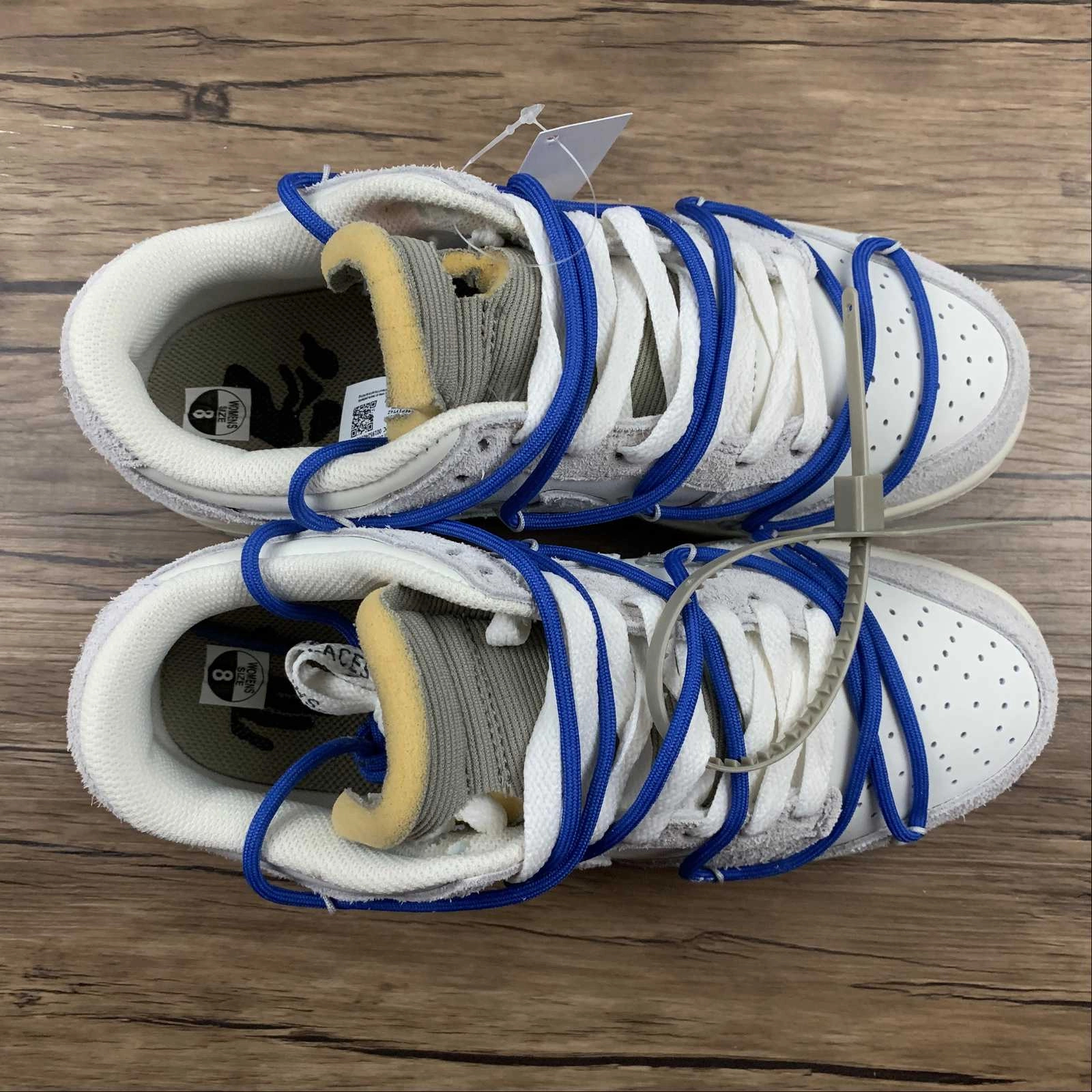 Dunk Low X Off-White 'Lote 32 de 50' DJ0950-104 Adjustable Lace System