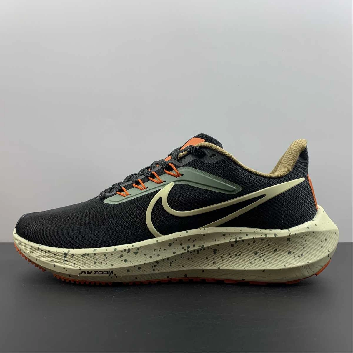 Run Ready Air Zoom Pegasus 39 Black Beige Orange DX6039-071