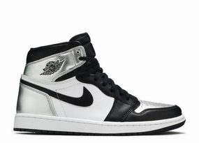 Air Jordan 1 High Silver Toe (W) Hydrophobic Upper Material
