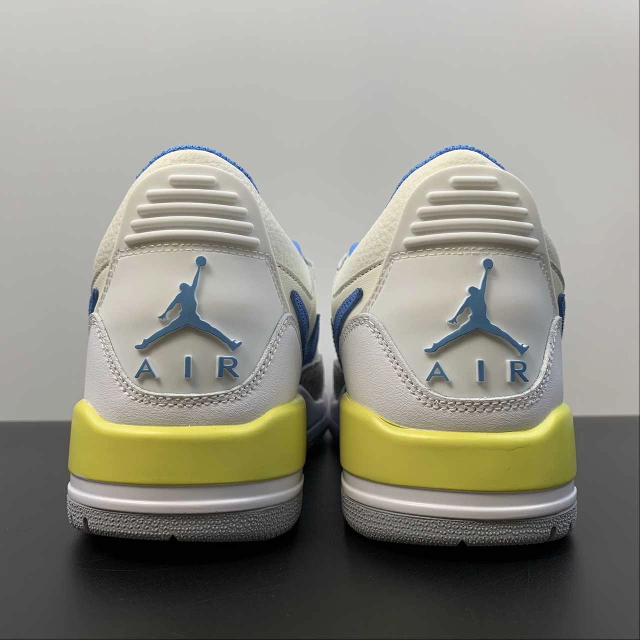 Air Jordan Legacy 312 Low University Blue White FJ7223-141 Casual Arch Stability System
