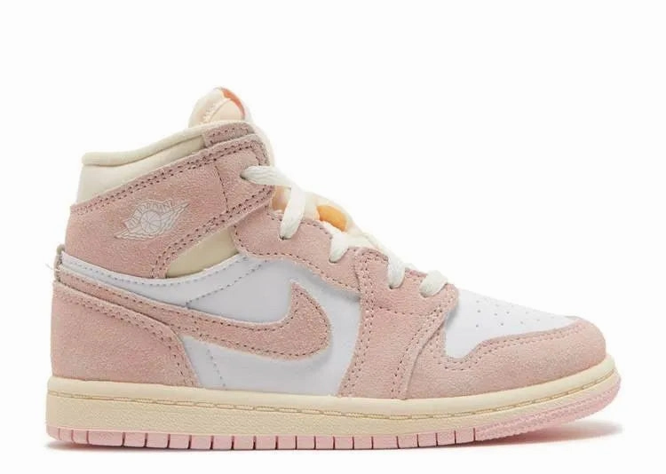 Fashion-forward flexibility Machine Washable Fabric Air Jordan 1 High Pink (TD)