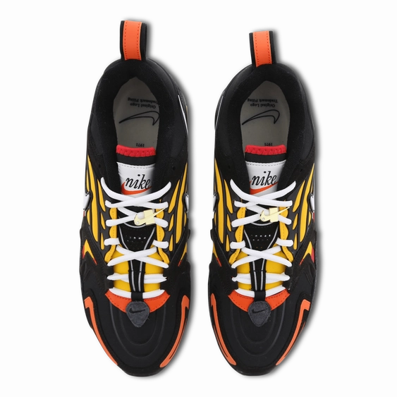 Air VaporMax Evo Black Red Orange DB0159-001 Heat Release No Seam Interior