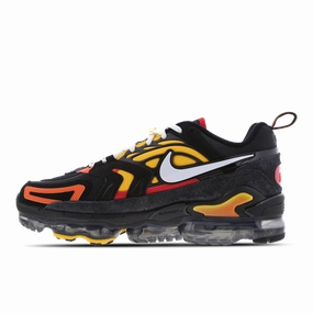 Air VaporMax Evo Black Red Orange DB0159-001 Rubber Outsole Shock Resistance