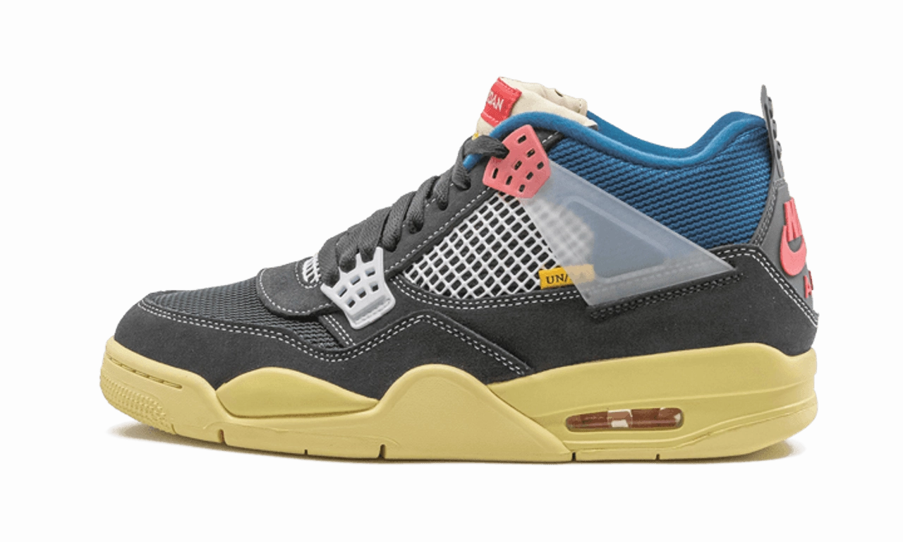 Air Jordan 4 Retro Union Off Noir Retro-inspired support