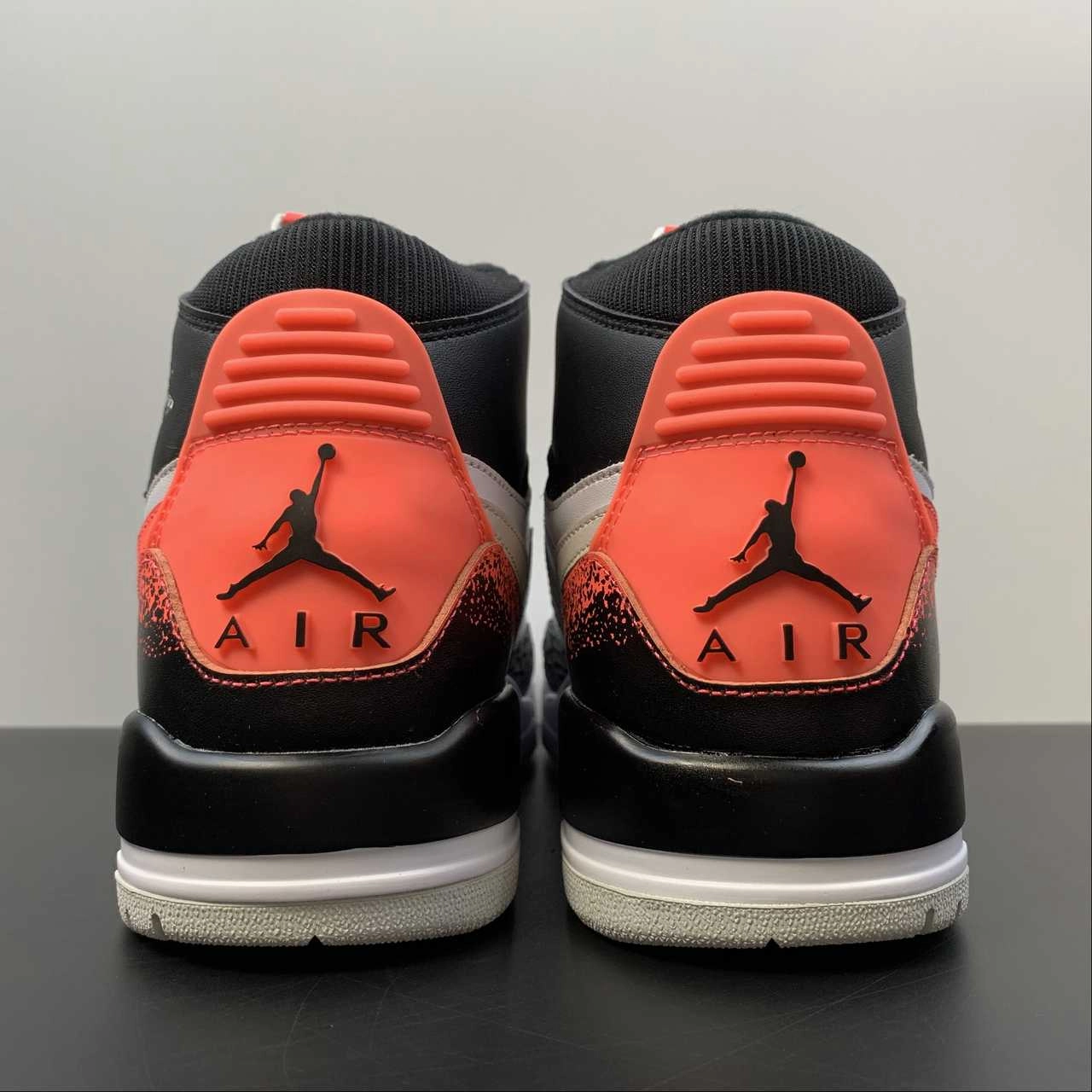 Jump Training Use Indoor Court Grip Air Jordan Legacy 312 High Tech Challenge 2 Hot Lava Black Zen Grey AQ4160-108