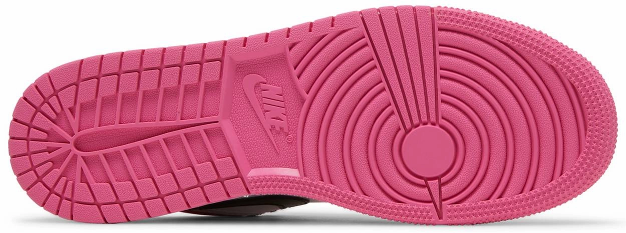 Upgraded piece Nike Jordan 1 Low Rush Pink/White Pinksicle GS