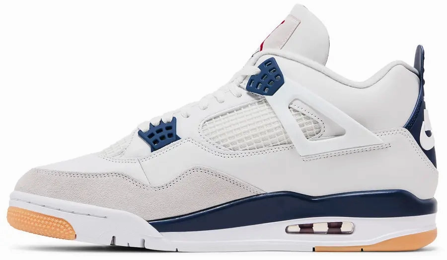 Nike Jordan 4 SB Navy Balanced Design Soft Motion