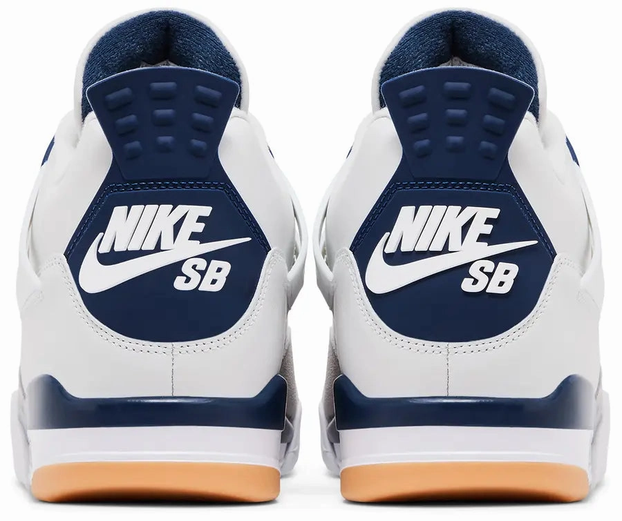 Ventilated Tongue Design Nike Jordan 4 SB Navy