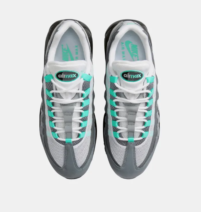running balance training elevated - heel - feature shoes Nike Air Max 95 Hyper Turquoise