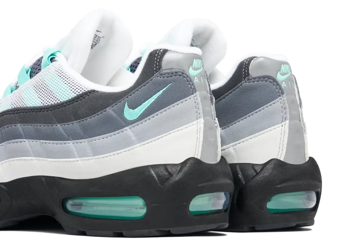 endurance running shoes Easy to Wear NIKE AIR MAX 95 TURQUOISE