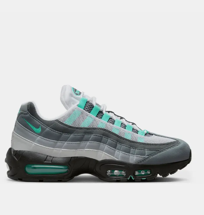 Nike Air Max 95 Hyper Turquoise synthetic - upper - durability - strength shoes