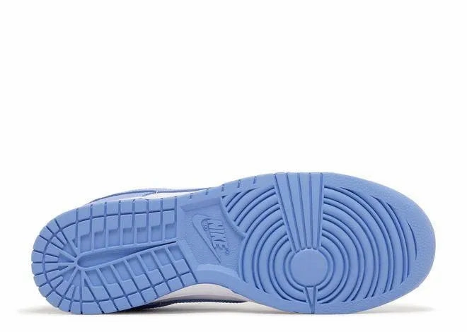 Nonslip Outsole Rubberized Heel Guard Nike Dunk Low Polar Blue