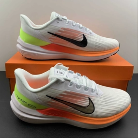 Air Winflo 9 White Fluorescent Green Fluorescent Orange DD6203-100 Kinetic Move