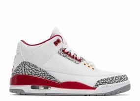 Clean Shape Free Motion Air Jordan 3 Cardinal