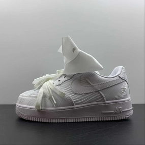 Air Force 1 07 Low Bow Triple White DV4244-111 Denim Ease Traction Sole