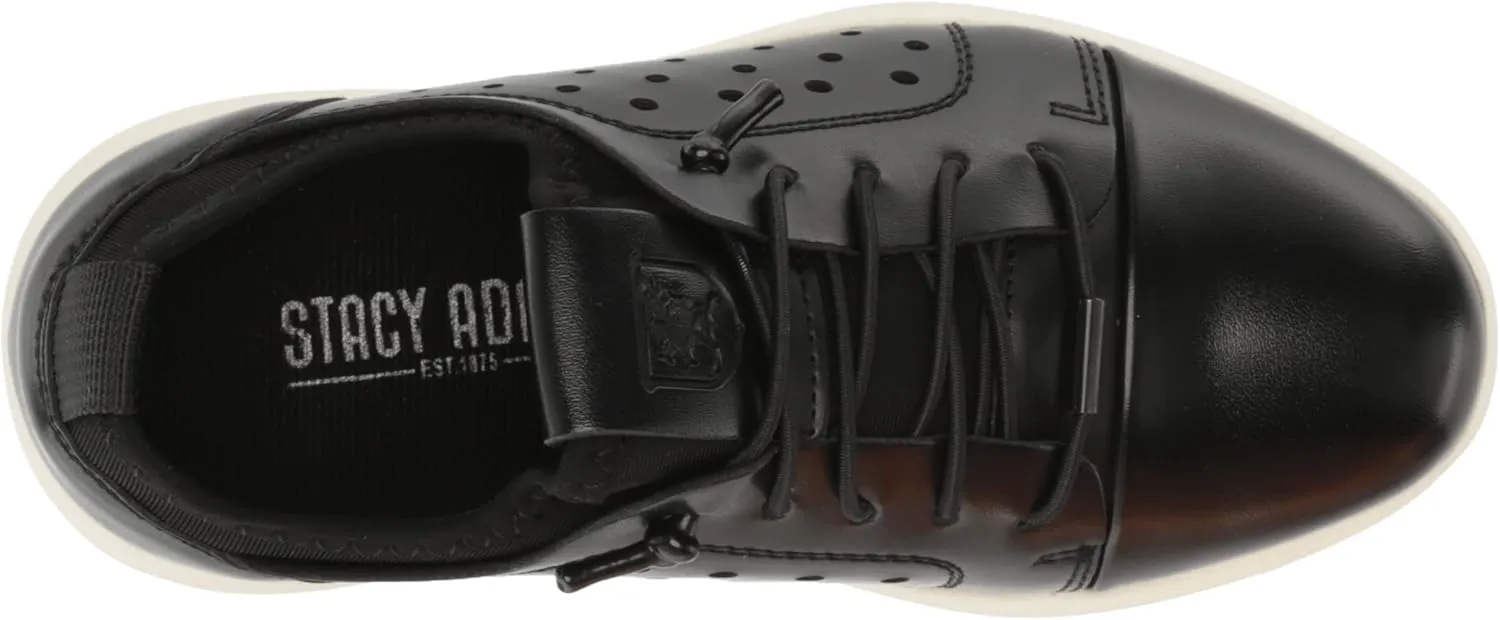Stacy Adams Boy's Halden Elastic Lace Sneaker