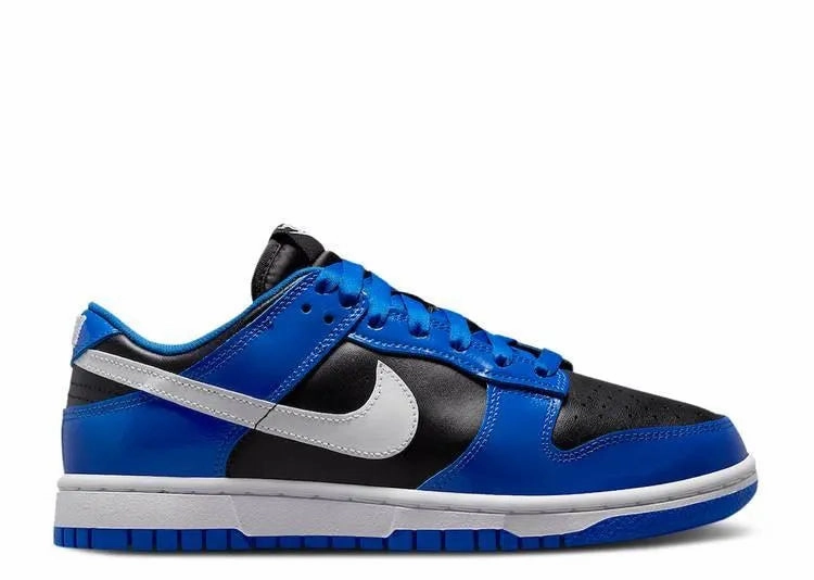 Cushioned Comfort Water resistant upper Nike Dunk Low Game Royal Black (W)