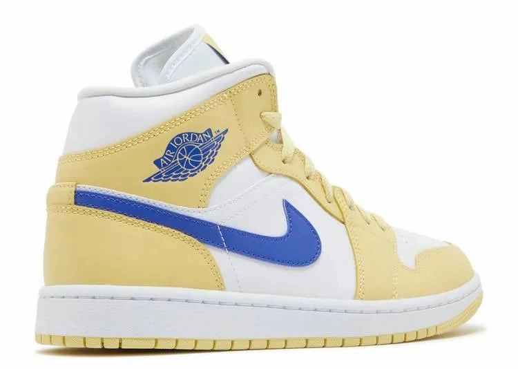 Air Jordan 1 Mid Lemon Wash (W) Ice Walk Energy return