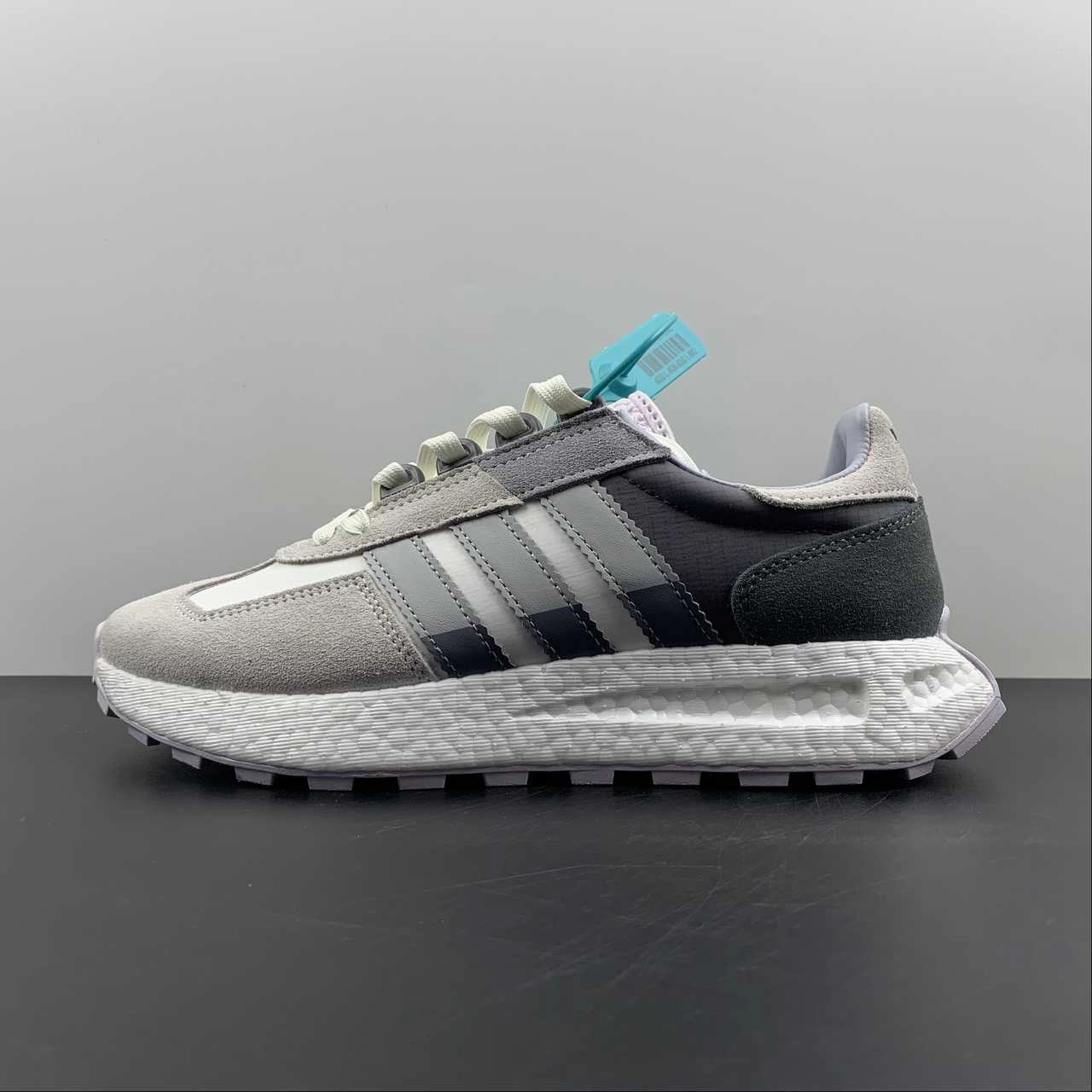 Adidas Retropy E5 Dark Grey Cloud White HP7741 Lightweight Mesh Shoes