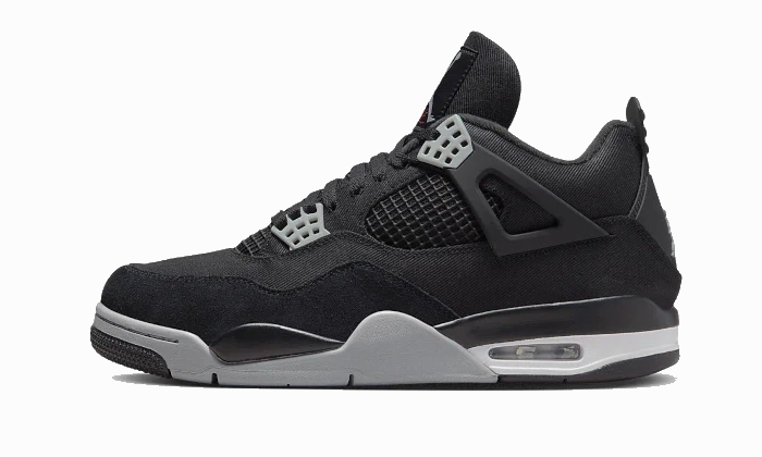 Air Jordan 4 Black Canvas Daily Comfort Sneaker Insoles