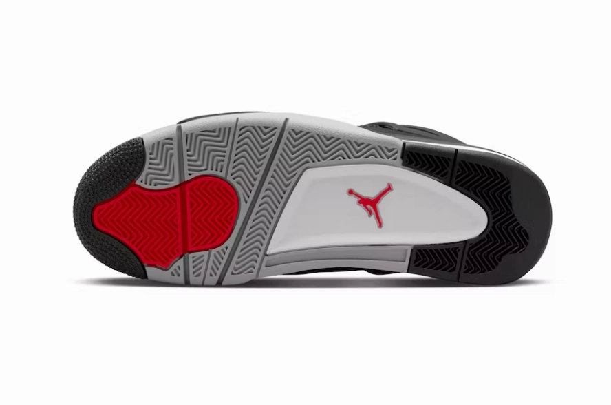 Street Trail Air Jordan 4 Black Canvas