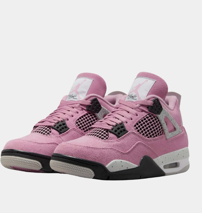 Extended Heel Support Soft Balance Nike Air Jordan 4 Retro Orchid (W)