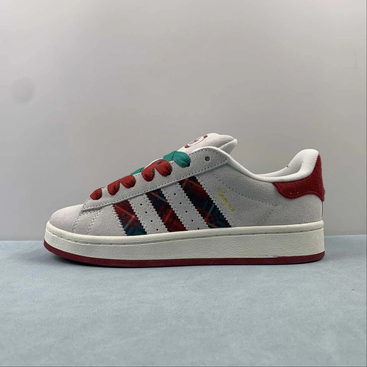 Adidas Campus 00s White Red Green ID6140 Stay Cool Light Motion