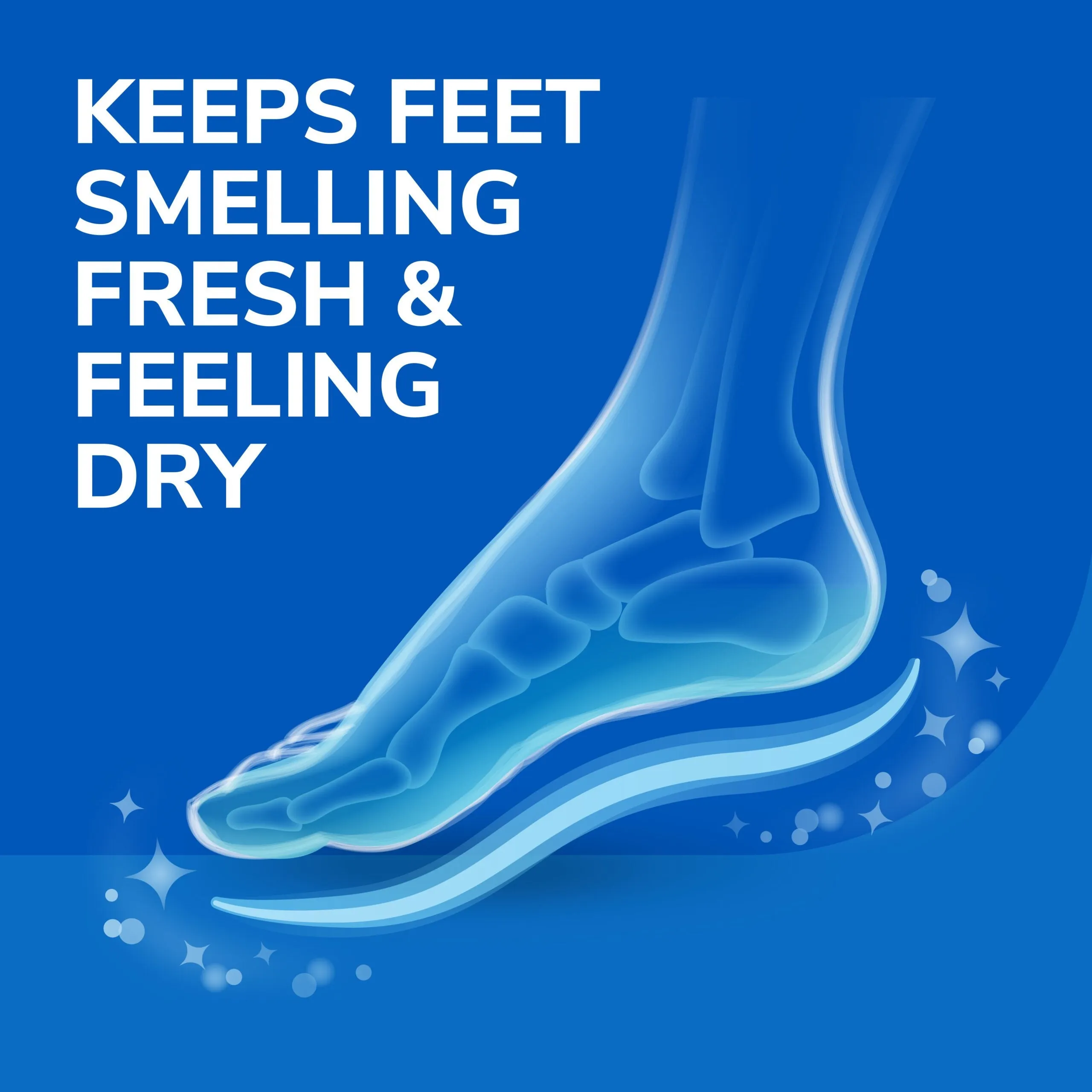 Stay Odor-Free & Dry Comfort Insoles with Odor-X® (3 Pack)