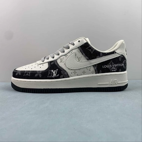 Holiday Comfort Spring Style Air Force 1 07 Low LV Off White Denim Black DD8686-100