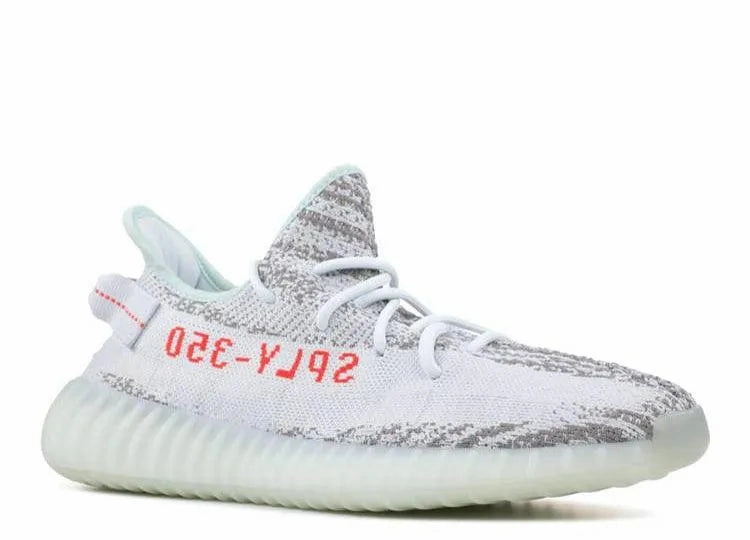 Grass Hike Breathable   lining Yeezy 350 V2 Blue Tint