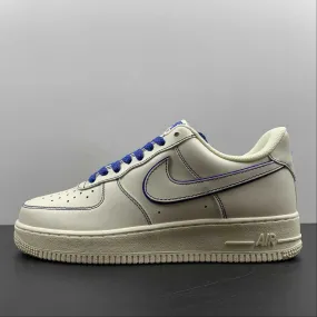 Air Force 1 07 Low Beige Blue 315122-404 Active Feet Soft Layers