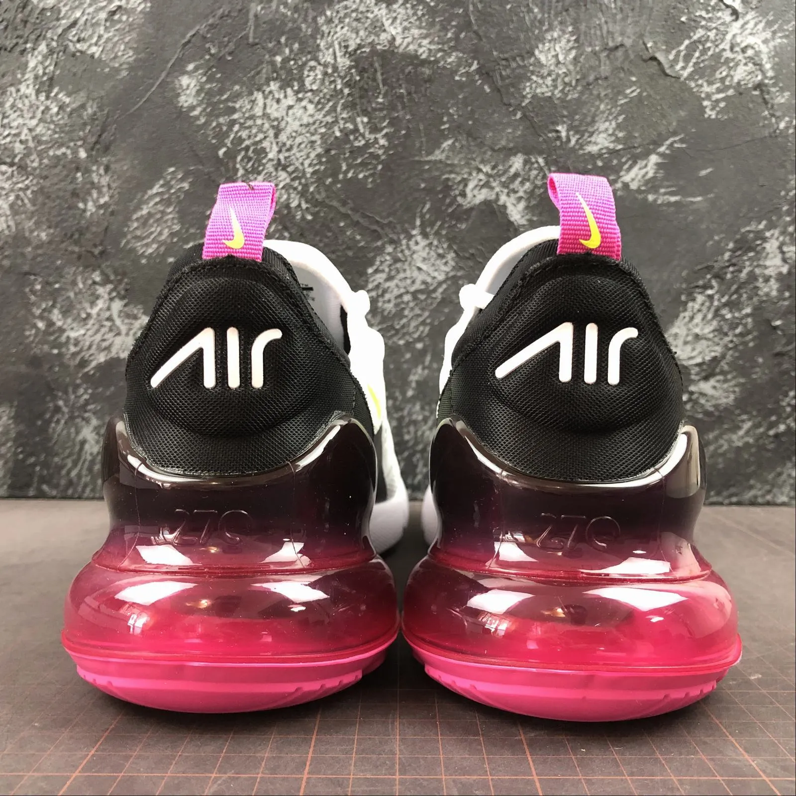 respiratory health Adventure race Air Max 270 White-Volt-Black-Laser Fuchsia AH8050-109