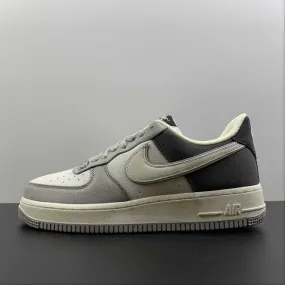 Mood Light Zipper Closure Air Force 1 07 Low Beige Black Grey DG2296-023
