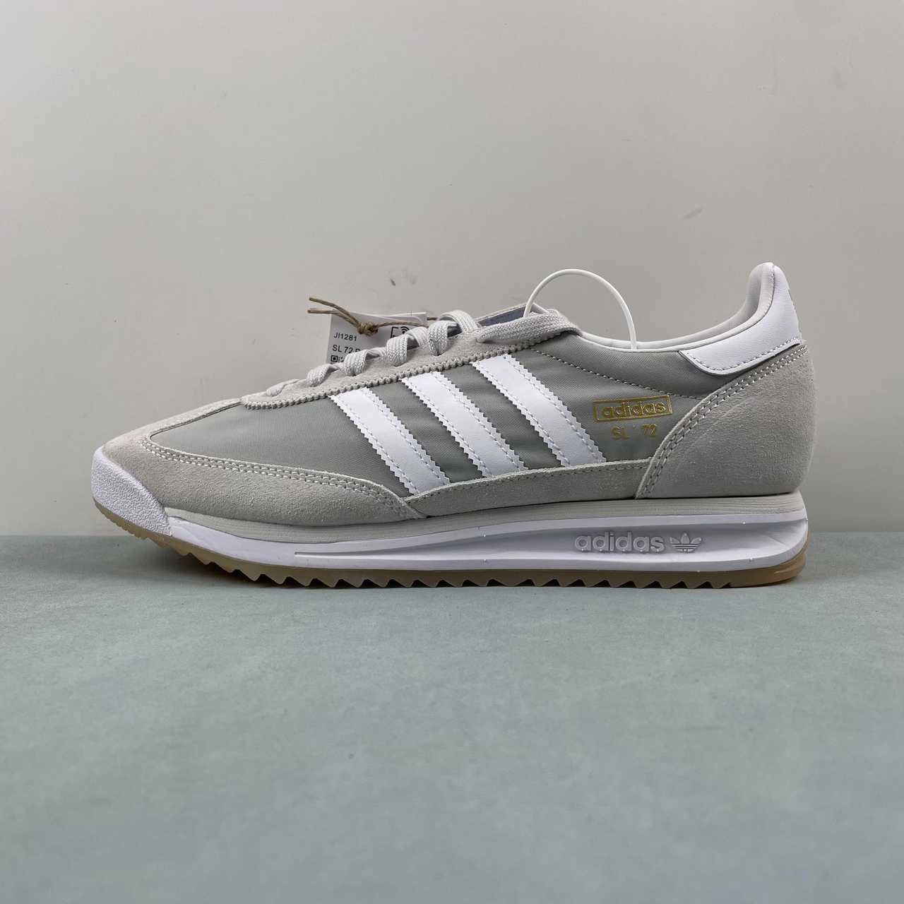 Training Mode Beach running item Adidas SL 72 RS Gray One Cloud White Crystal White JI1281