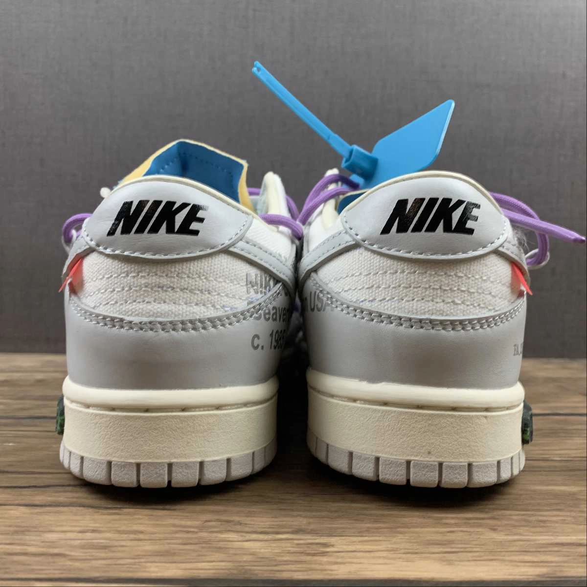 Textured Tread Dunk Low X Off-White 'Lote 47 de 50' DM1602-125