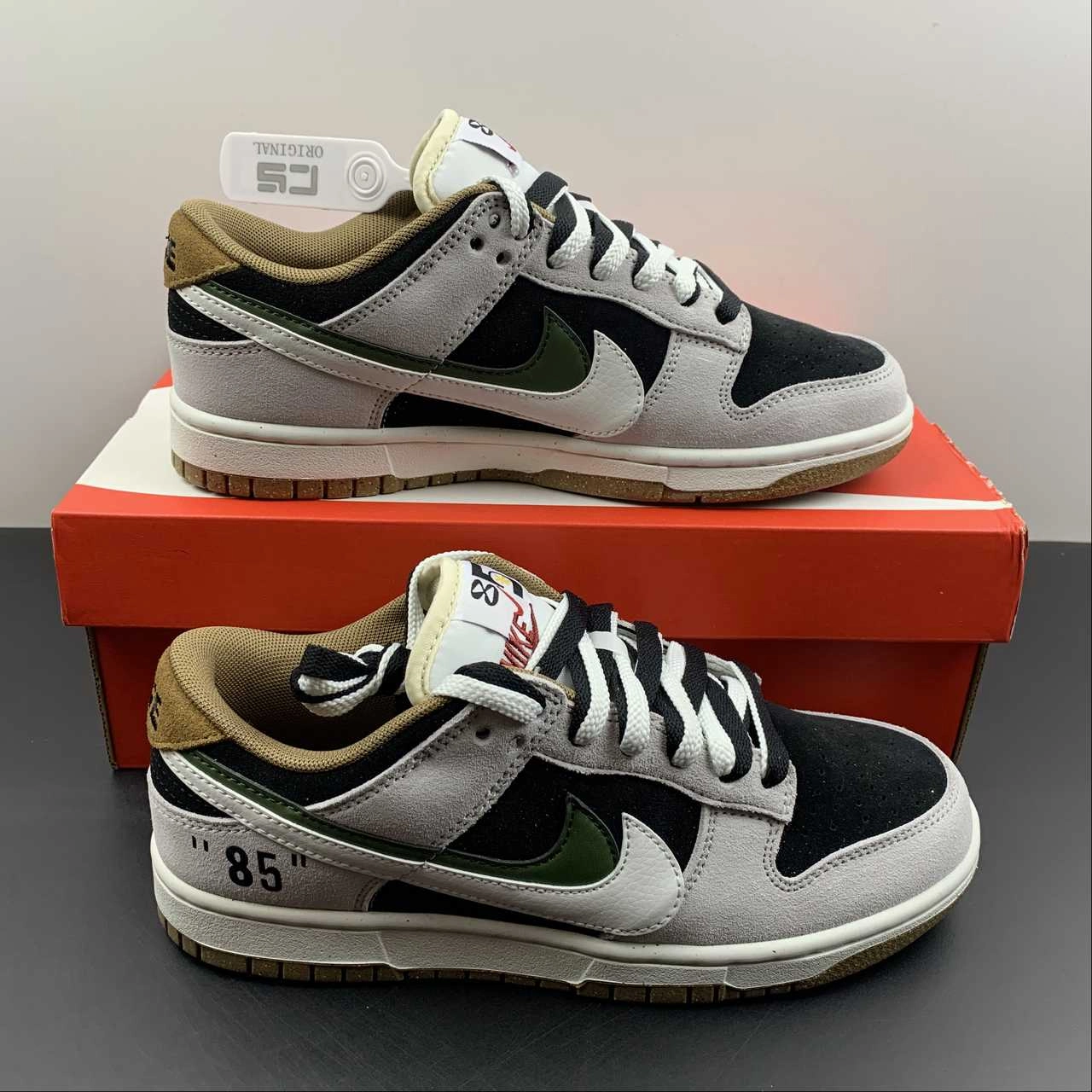 Shock Absorbing Technology SB Dunk Low 85 Brown Black Green DO9457-123