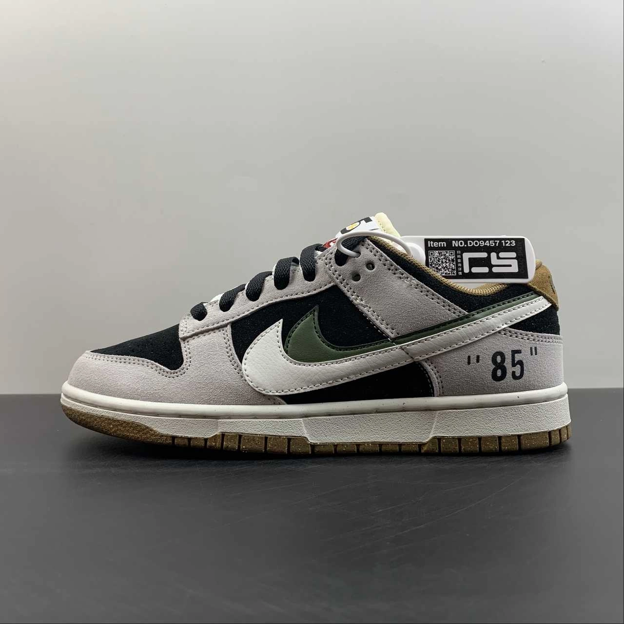 SB Dunk Low 85 Brown Black Green DO9457-123 Neutral Tone