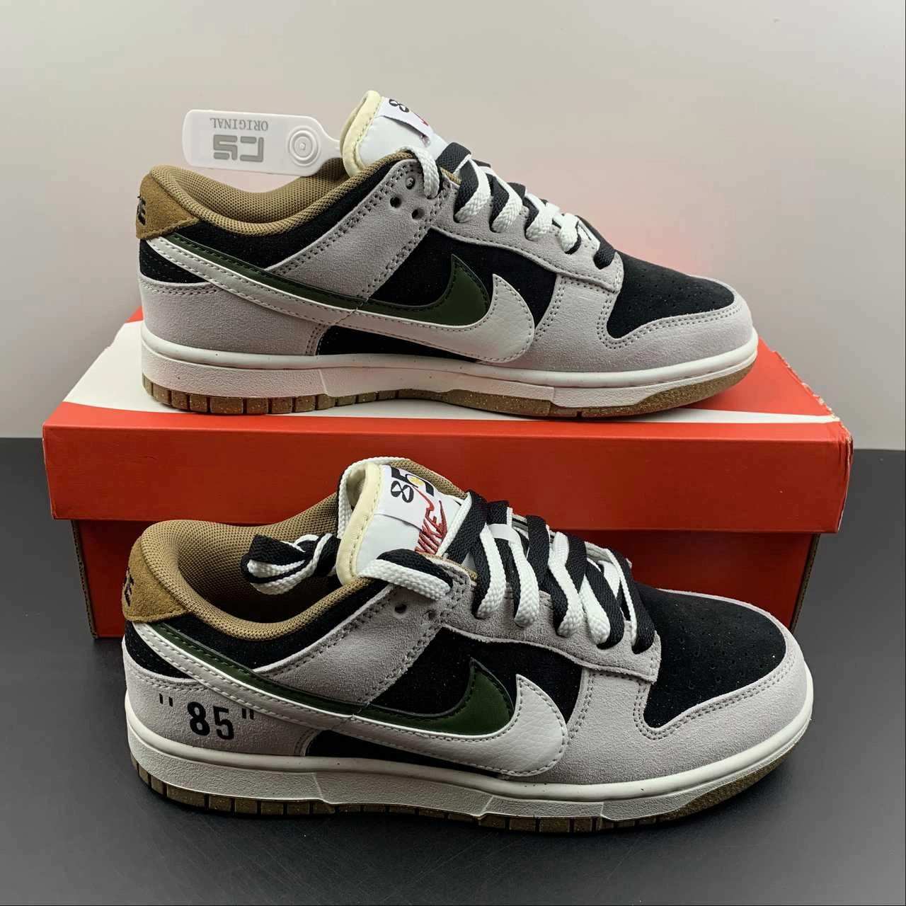 SB Dunk Low 85 Brown Black Green DO9457-123 Drive Motion