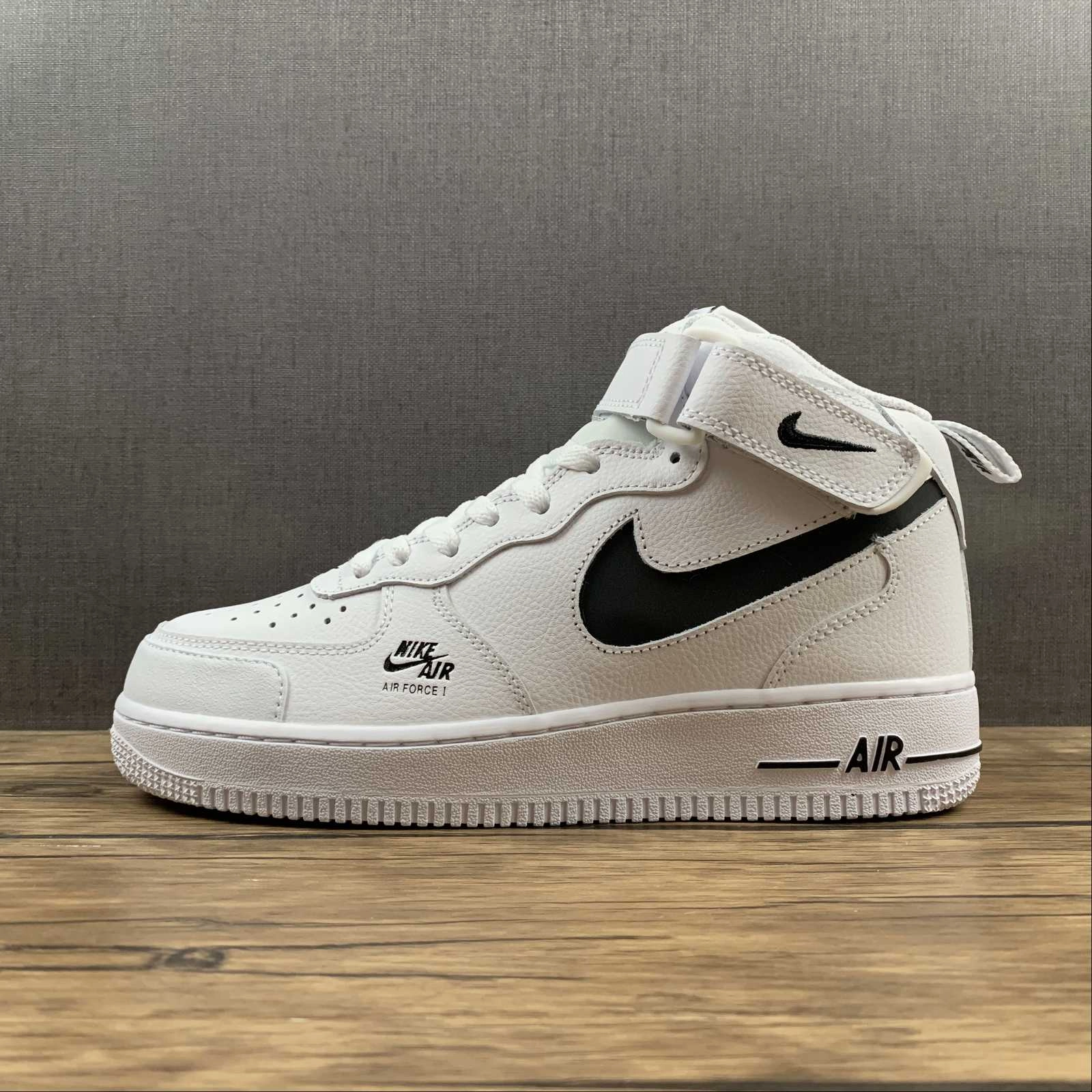 Grip Step Storm Walk Air Force 1 07 Mid LV8 Utility Shadow Gray White Black CV3039-108