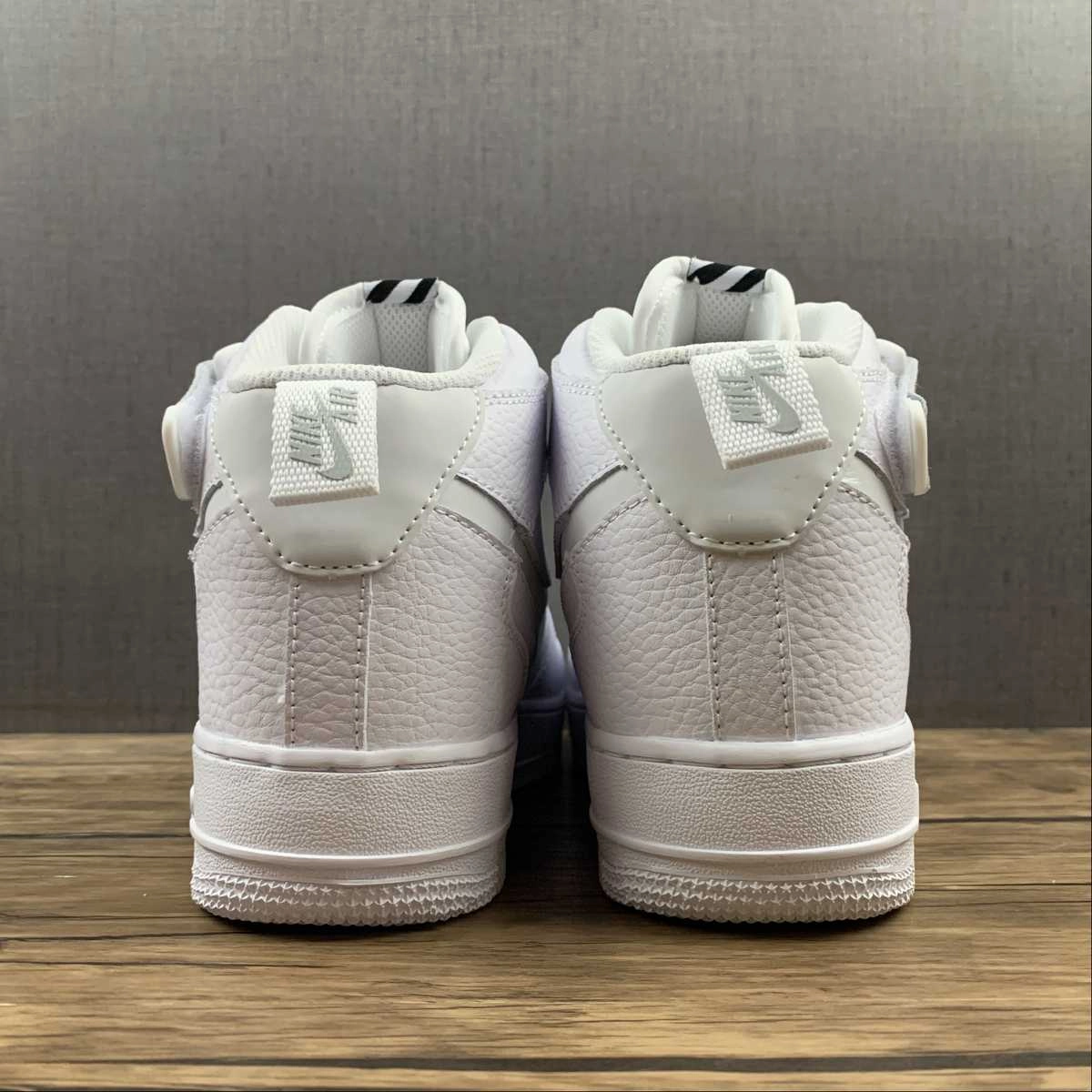 Air Force 1 07 Mid Premium White Black CU3088-606 light texture