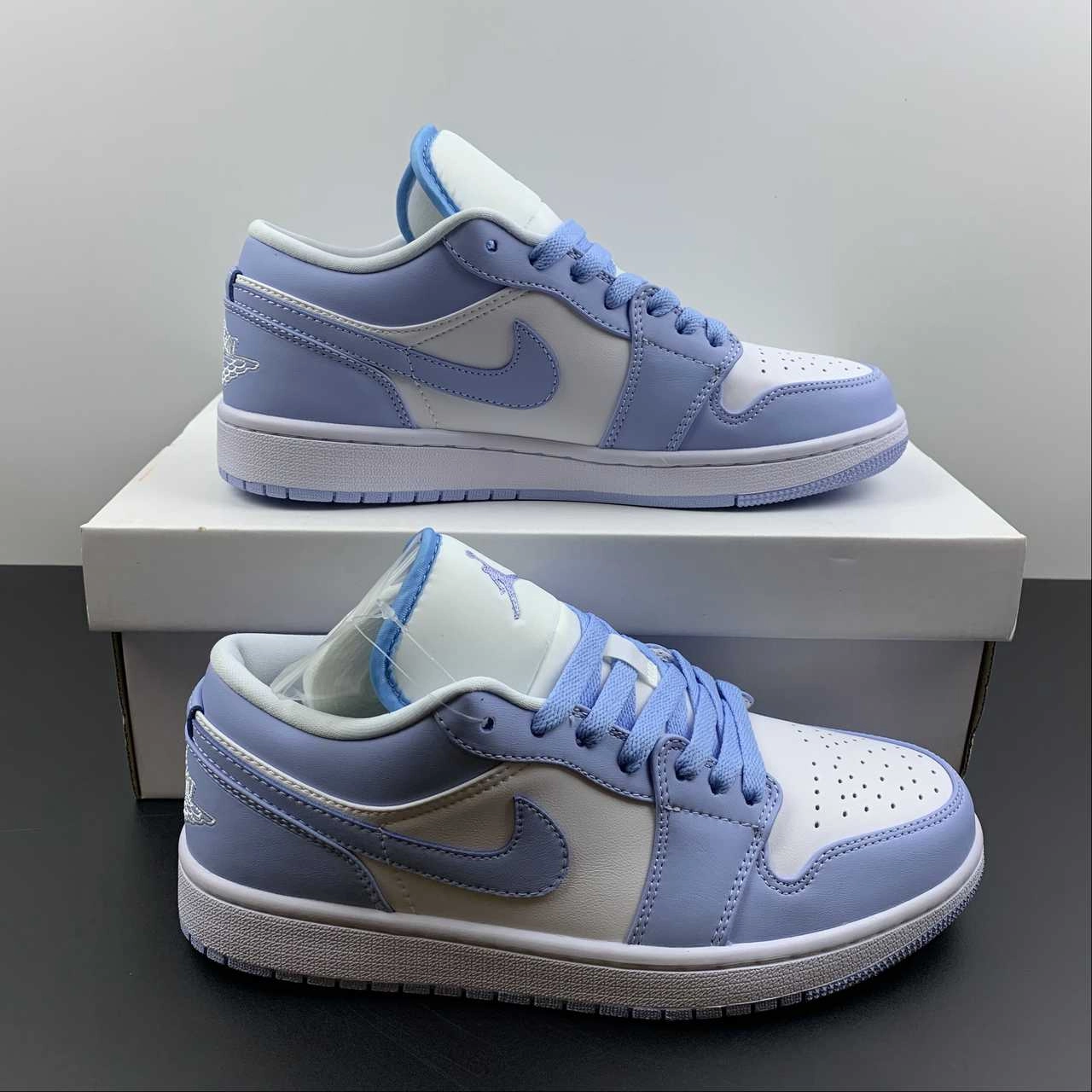 Functional Look Air Jordan 1 Low White Blue DC0774-141