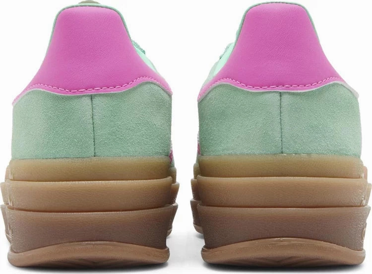 Short Step Antibacterial Adidas Gazelle Bold Pulse Mint Screaming Pink W