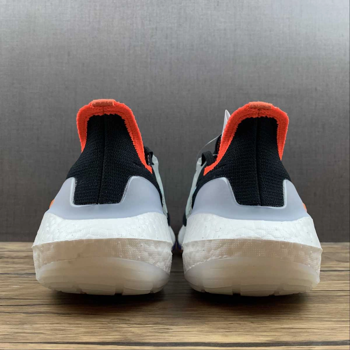 Breathable Lining Adidas UltraBoost 21 Core Black Cloud White Pulse Aqua S23867