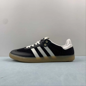 Port Run Anti Abrasion Wales Bonner x Adidas Samba Pony Tonal Low Core Black Cream White IE0580