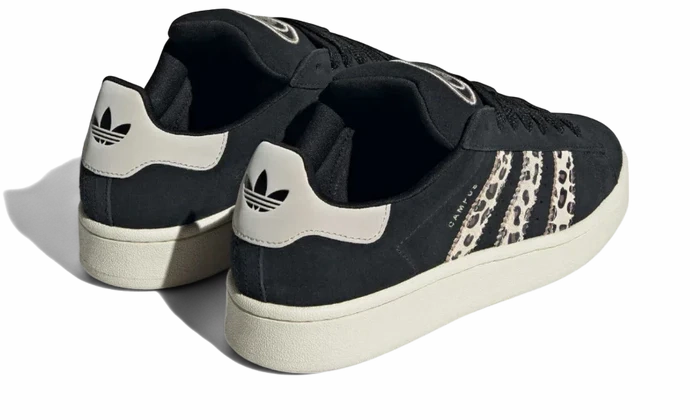 Adidas Campus 00's Black Leopard Valley Step Comfortable Wear