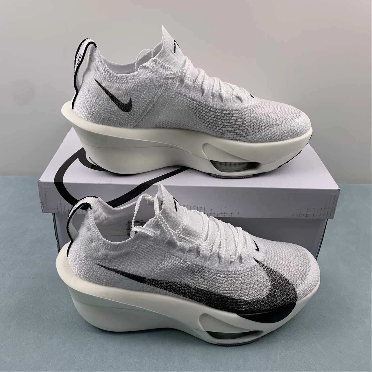 Air Zoom Alphafly Next 3 White Black ZD6206-100 Every Step Flexible Traction