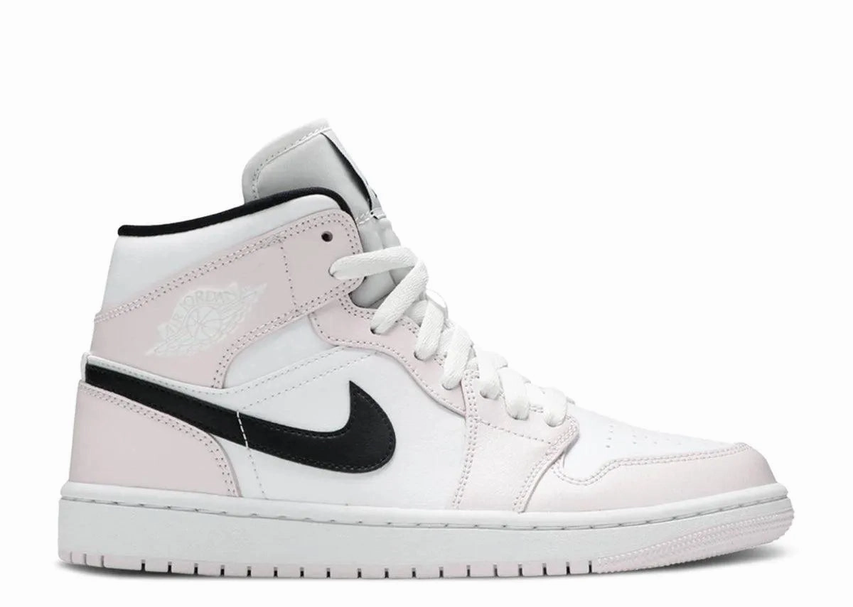 Cushion Feel Gusseted Tongue Air Jordan 1 Mid Barely pink (W)